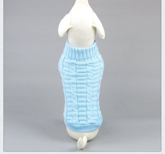 Suéter Elástico Tridimensional para Perros en Colores Lisos - Image 9