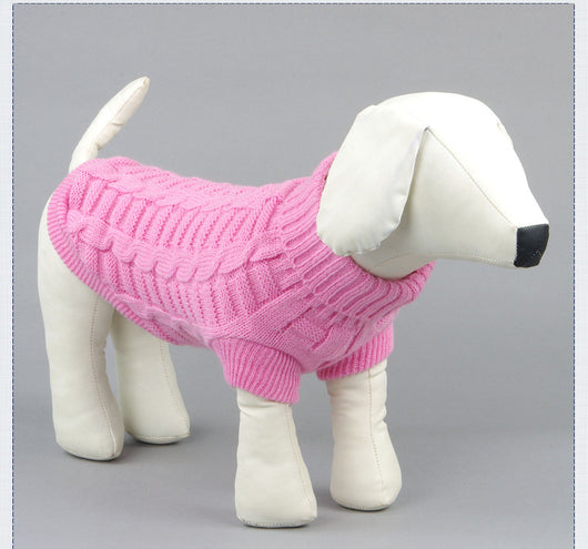 Suéter Elástico Tridimensional para Perros en Colores Lisos - Image 10