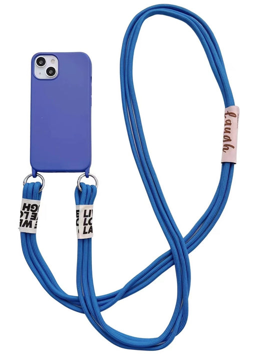 Funda Silicona para Celular con Correa Diagonal y Colgante - Image 29