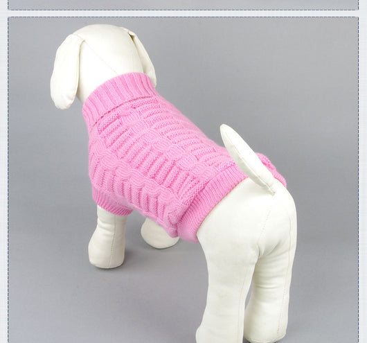 Suéter Elástico Tridimensional para Perros en Colores Lisos - Image 11