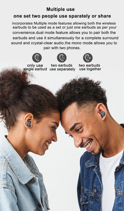 Auriculares Bluetooth Deportivos Impermeables Binaural - Image 13
