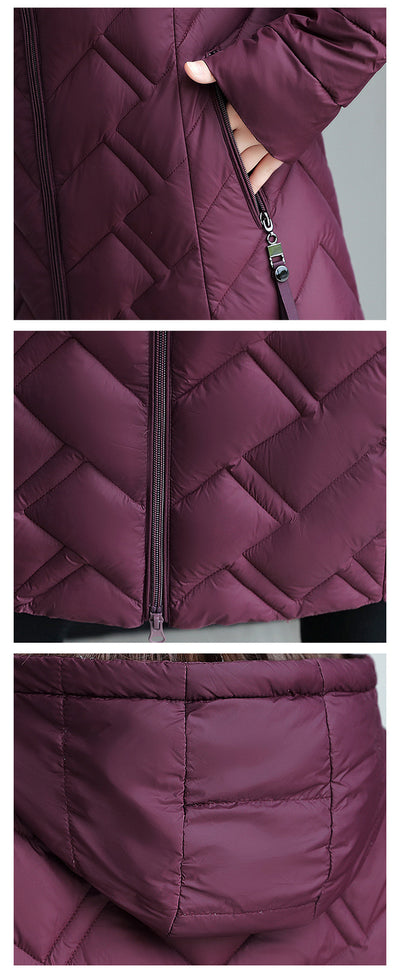 Chaqueta de Algodón Desmontable Linggra Chain - Colores Sólidos - Image 26
