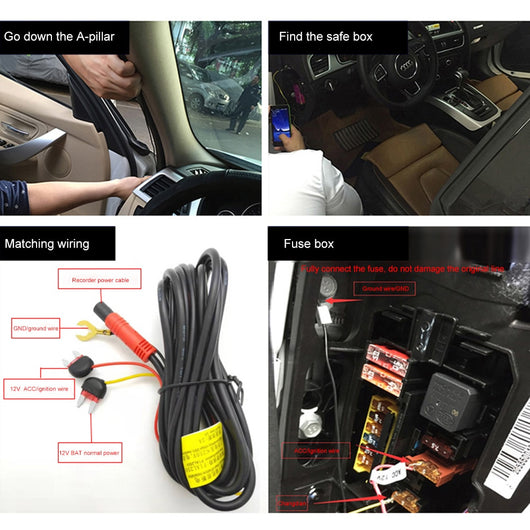 Grabadora de Conducción V4 WiFi HD con Conexión Inalámbrica Oculta - Image 10