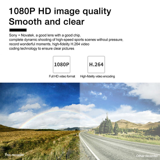 Grabadora de Conducción V4 WiFi HD con Conexión Inalámbrica Oculta - Image 13
