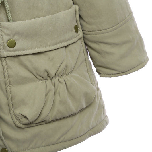Abrigo de Algodón Forrado en Peluche de Cordero - Diseño Slim Reductor - Image 27