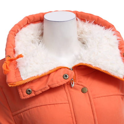 Abrigo de Algodón Forrado en Peluche de Cordero - Diseño Slim Reductor - Image 28