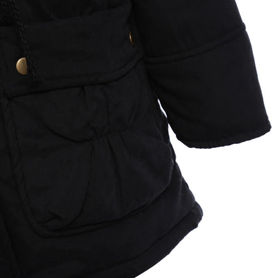 Abrigo de Algodón Forrado en Peluche de Cordero - Diseño Slim Reductor - Image 32