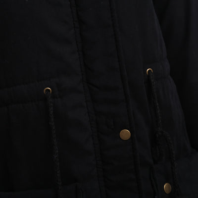 Abrigo de Algodón Forrado en Peluche de Cordero - Diseño Slim Reductor - Image 33