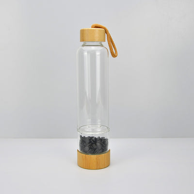 Vaso Térmico de Cristal con Tapa de Bambú y Piedras de Poder - Doble Capacidad - Image 27