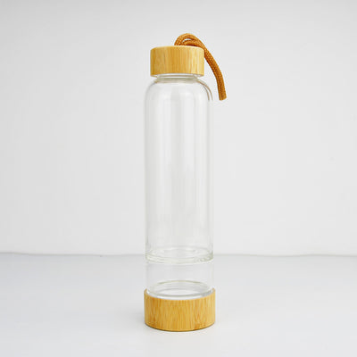 Vaso Térmico de Cristal con Tapa de Bambú y Piedras de Poder - Doble Capacidad - Image 35