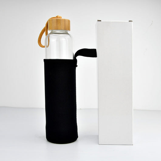 Vaso Térmico de Cristal con Tapa de Bambú y Piedras de Poder - Doble Capacidad - Image 36