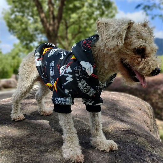 Sudadera para Perro Camuflaje Estilo Celebridad con Diseño Calavera - Image 9