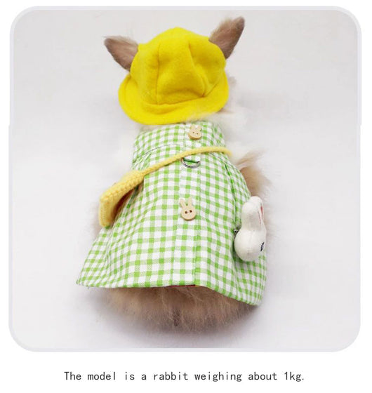 Arnés con Correa y Vestido para Conejo - Ropa Adorable para Mascotas - Image 10