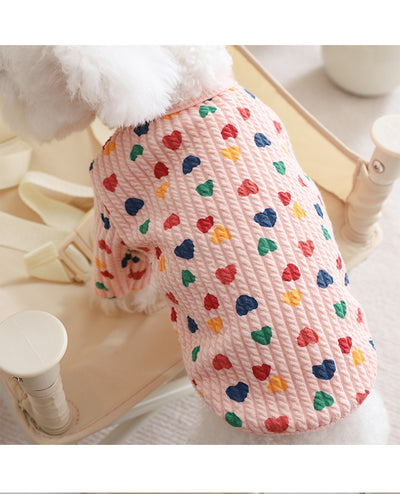 Suéter Cardigan con Botones para Perros Pequeños - Abrigo Otoño Invierno - Image 9