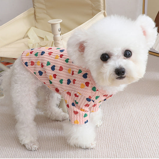 Suéter Cardigan con Botones para Perros Pequeños - Abrigo Otoño Invierno - Image 10