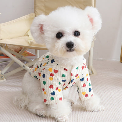 Suéter Cardigan con Botones para Perros Pequeños - Abrigo Otoño Invierno - Image 11