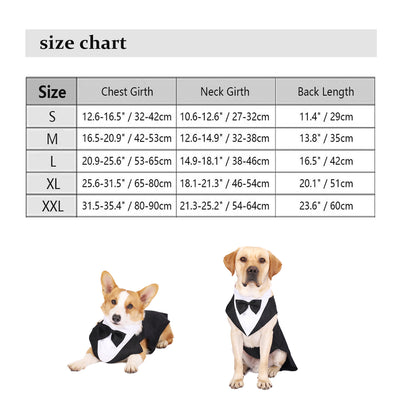 Traje Elegante con Pajarita para Perros - Image 10
