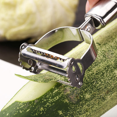 Pelador Multiusos de Acero Inoxidable para Frutas y Verduras - Image 6
