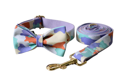 Collar Arnés para Perro con Diseño Camuflaje Púrpura y Hebilla Metálica - Image 13