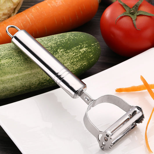 Pelador Multiusos de Acero Inoxidable para Frutas y Verduras - Image 9