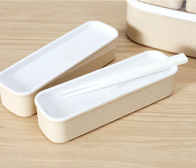 Lonchera Bento Box de Fibra de Trigo Microondeable - Image 13