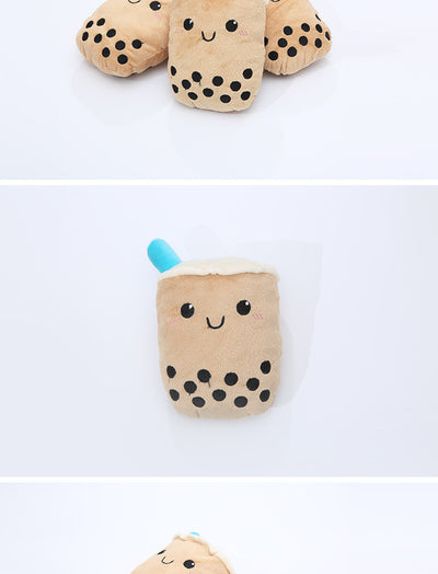 Juguete de Peluche para Perro Forma de Té con Leche Resistente a Mordidas - Image 10