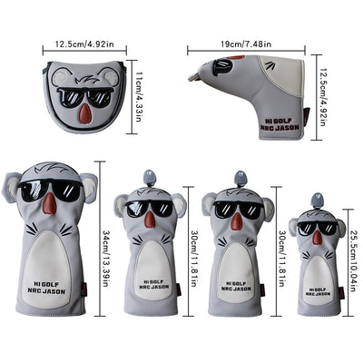 Funda Protectora para Palo de Golf Diseño Koala Adorable - Image 16