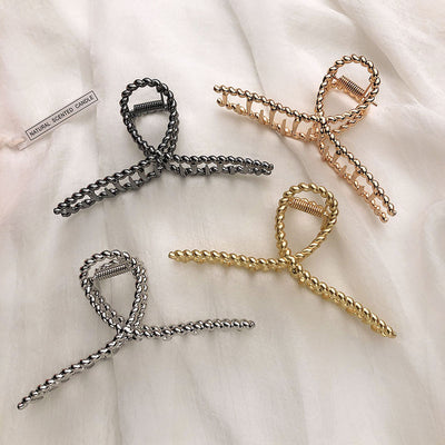 Pinza de Cabello de Aleación Metálica - Accesorio Versátil para Todos los Estilos - Image 6