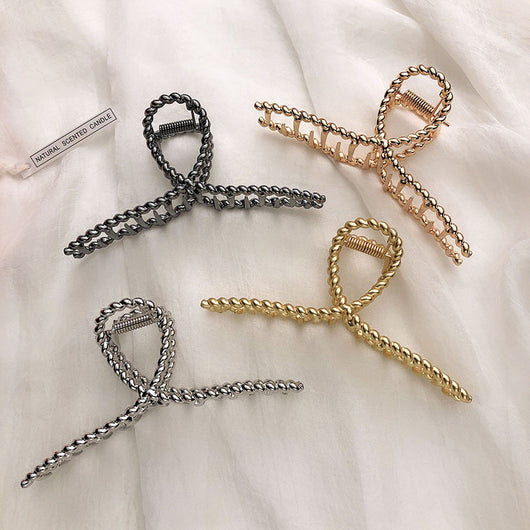 Pinza de Cabello de Aleación Metálica - Accesorio Versátil para Todos los Estilos - Image 6