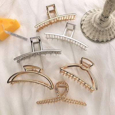 Pinza de Cabello de Aleación Metálica - Accesorio Versátil para Todos los Estilos - Image 8