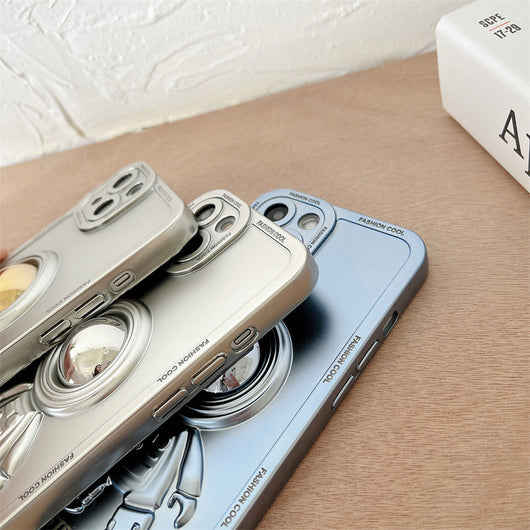 Funda Astronauta 3D con Galvanizado Espejo para Celular - Image 17