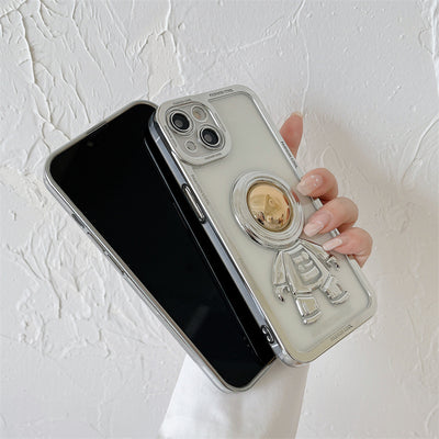 Funda Astronauta 3D con Galvanizado Espejo para Celular - Image 21