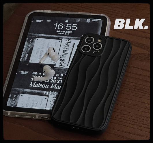 Funda Protectora Efecto Onda Midnight Black - Image 9