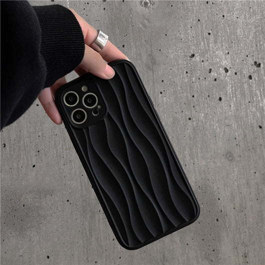 Funda Protectora Efecto Onda Midnight Black - Image 10