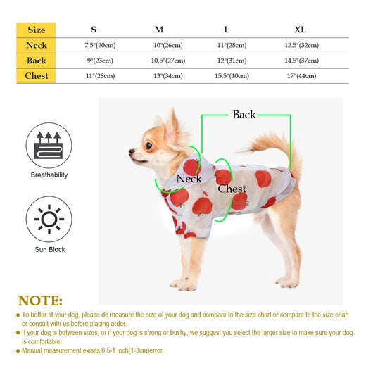 Ropa de Protección Solar Transpirable para Perros - Image 6