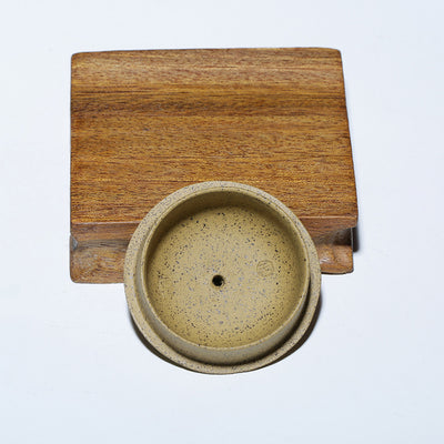 Juego de Tetera y Tazas de Cerámica Púrpura - Image 21