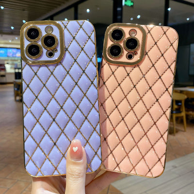 Funda Protectora de Celular con Diamante 6D Electrochapado - Image 11
