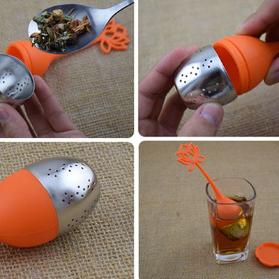 Infusor de Té Hoja de Silicona Premium - Image 15