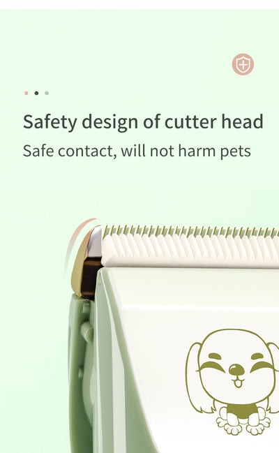 Set Cortapelo para Mascotas con Carga Inalámbrica y Accesorios de Belleza - Image 8
