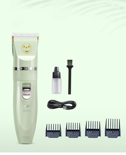 Set Cortapelo para Mascotas con Carga Inalámbrica y Accesorios de Belleza - Image 12