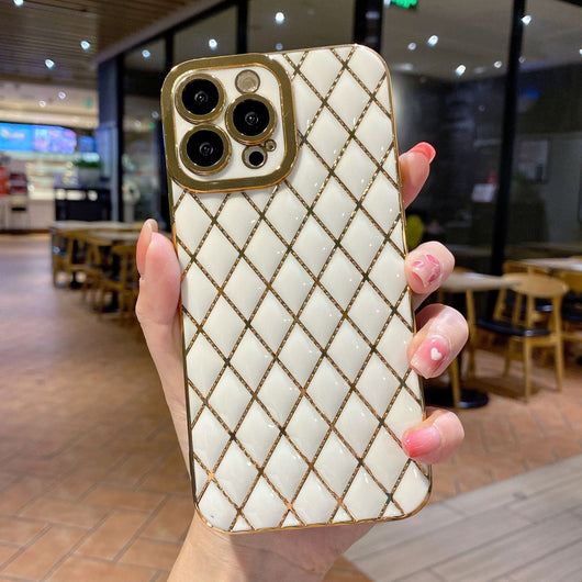 Funda Protectora de Celular con Diamante 6D Electrochapado - Image 15