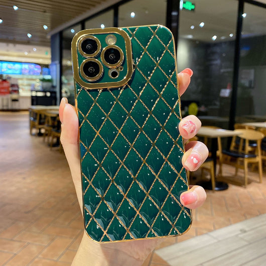 Funda Protectora de Celular con Diamante 6D Electrochapado - Image 18