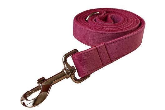 Collar de Cuerda para Perro Terciopelo Rojo Rosa - Image 17