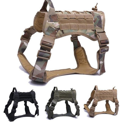 Arnés Táctico Militar para Perros de Servicio y Trabajo - Image 9