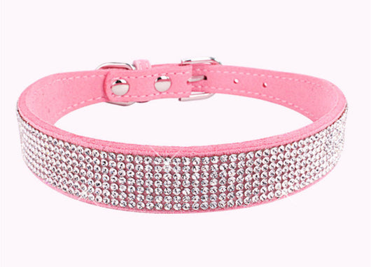 Collar para Mascotas con Brillantes de Microfibra Resistente - Image 10