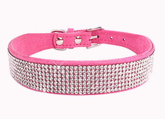 Collar para Mascotas con Brillantes de Microfibra Resistente - Image 13