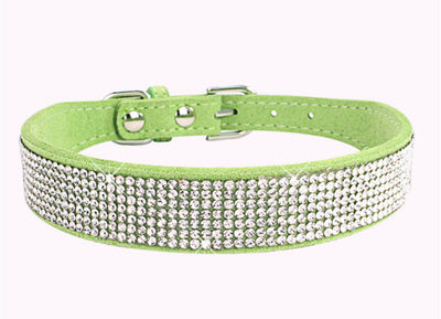 Collar para Mascotas con Brillantes de Microfibra Resistente - Image 16