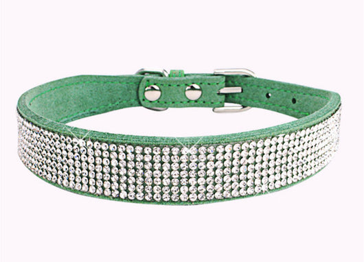 Collar para Mascotas con Brillantes de Microfibra Resistente - Image 17