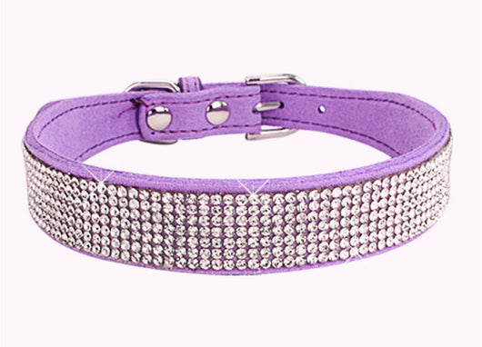 Collar para Mascotas con Brillantes de Microfibra Resistente - Image 18