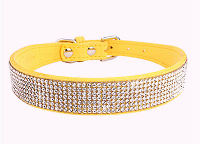 Collar para Mascotas con Brillantes de Microfibra Resistente - Image 20